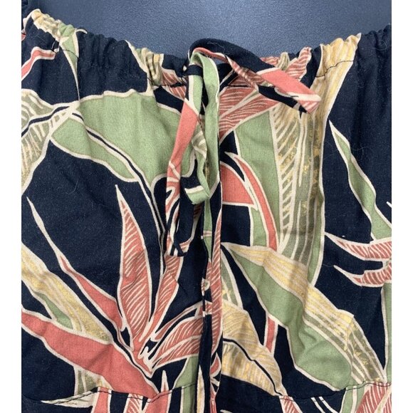 Nani Hawaii Womens Tank Blouse Floral Tropical Hawaiian Medium Aloha Babydoll - Picture 4 of 7